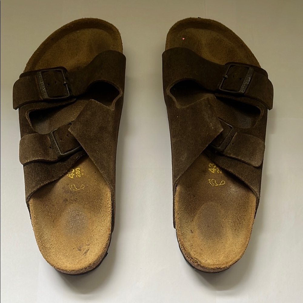 Birkenstock Brown Suede Sandals